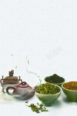 古典茶叶茶文化海报背景背景