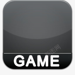灰色的GAME图标png免抠素材_新图网 https://ixintu.com game