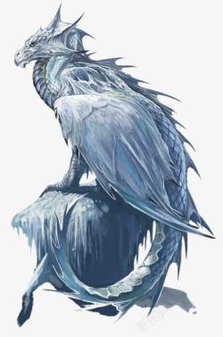 蓝冰鹰鹫素材