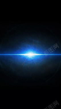 蓝色科幻银河H5背景元素背景