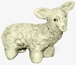 玩具3D绵羊素材