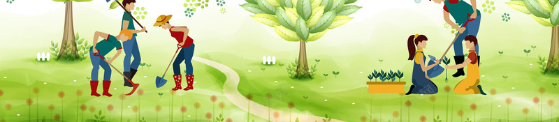 卡通手绘植树节海报背景psd设计背景_新图网 https://ixintu.com 卡通 可爱 手绘 清新 自然 植树节 春季 海报 背景