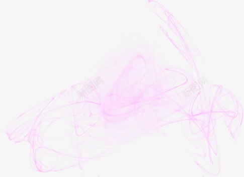手绘紫色梦幻线条装饰卡通png免抠素材_新图网 https://ixintu.com 卡通 梦幻 紫色 线条 装饰