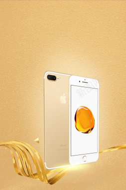 iphone科技质感苹果8广告海报背景psd背景