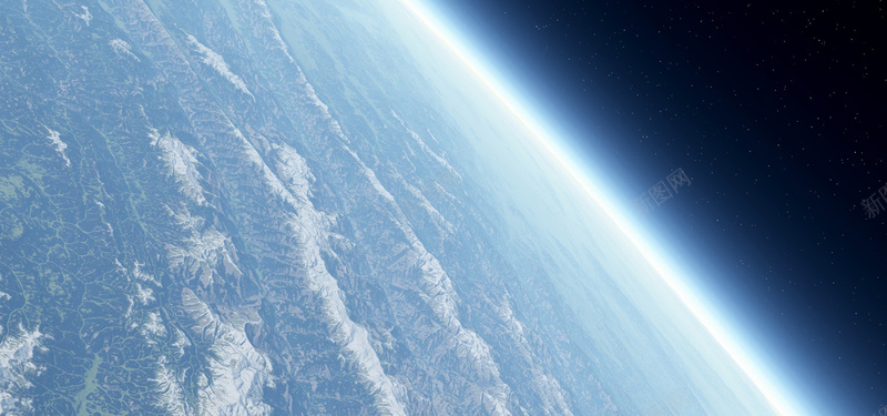 淘宝背景jpg设计背景_新图网 https://ixintu.com 宇宙 蓝色 天际 海报banner 摄影 风景
