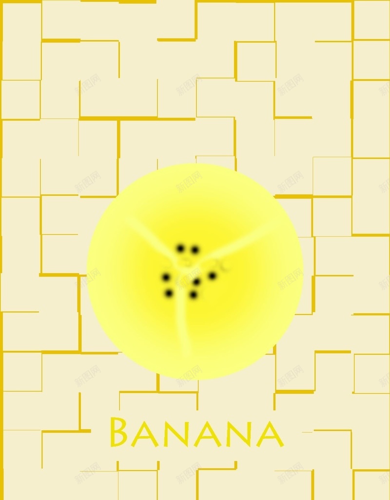 香蕉黄色拼图H5背景jpg设计背景_新图网 https://ixintu.com 其他 壁纸 夏天 水果 黄色 拼图 香蕉 H5背景 H5 h5