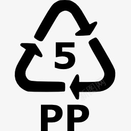 symbolsicons图标png_新图网 https://ixintu.com 5 pictograms plastic recycle