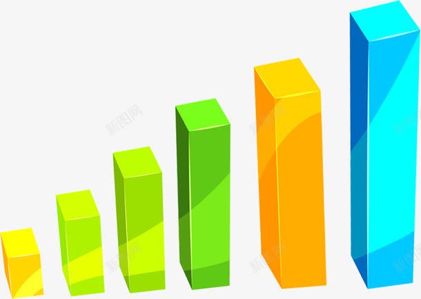 彩色卡通柱形图png免抠素材_新图网 https://ixintu.com 卡通 彩色 设计