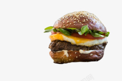 西式牛肉西式快餐牛肉汉堡高清图片