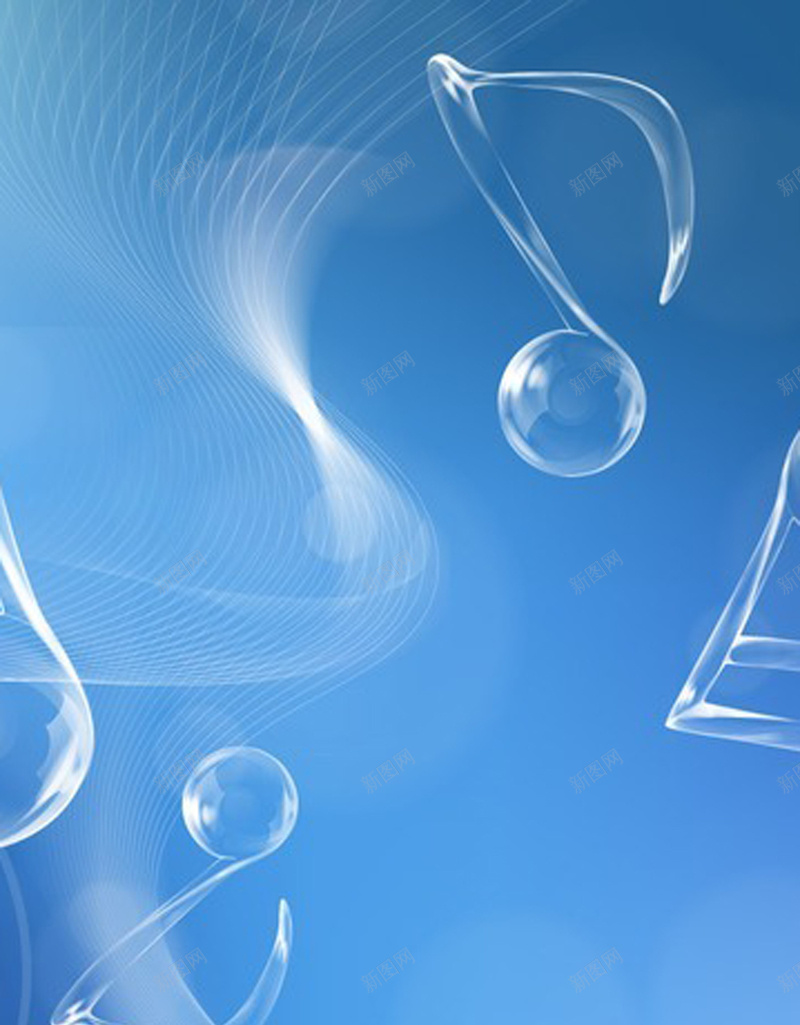 简约背景jpg设计背景_新图网 https://ixintu.com 蓝色 线条 音符 活动 摄影 H5 h5 风景