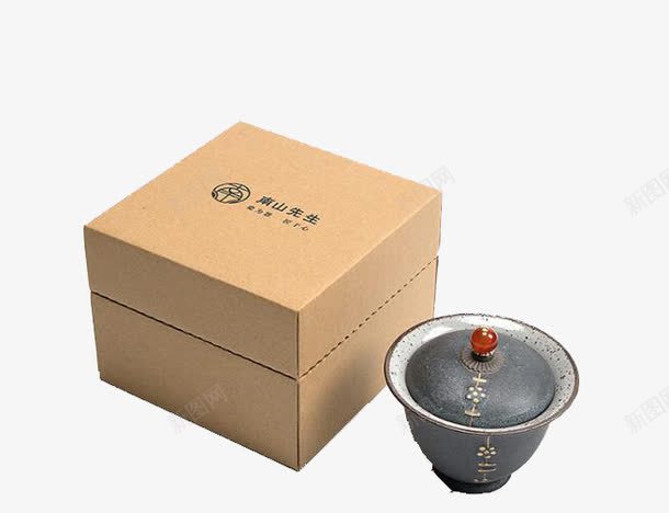 茶壶茶盒png免抠素材_新图网 https://ixintu.com 产品实物 日用百货 茶壶 茶盒