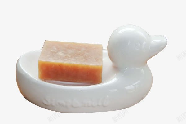 香皂盒png免抠素材_新图网 https://ixintu.com 可爱 瓷器 白色