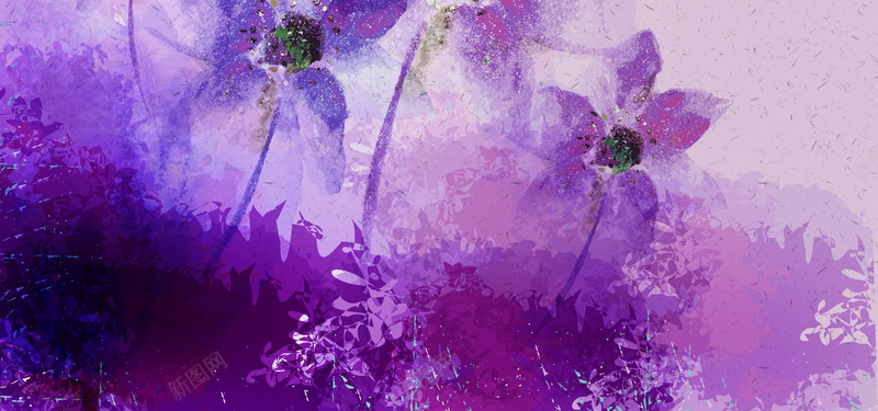 水墨花朵紫色海报背景元素psd设计背景_新图网 https://ixintu.com 水墨 海报 紫色 背景 花朵 元素 元素背景 海报元素 水墨元素 海报背景 紫色花朵