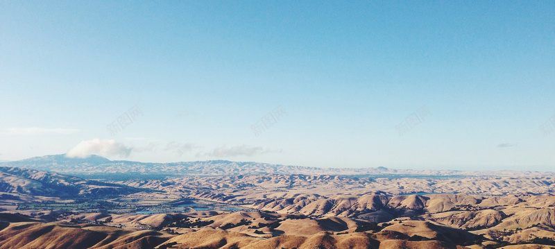 蓝色沙漠背景背景