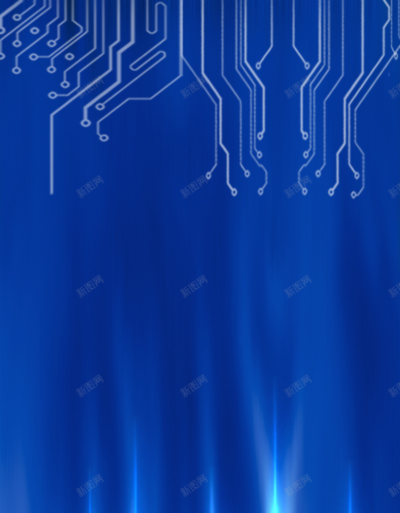 蓝色线条科技背景psd设计背景_新图网 https://ixintu.com 光效 几何 大气科技背景 科技场景 科技感 科技空间 科技背景 空间 蓝色科技