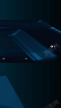 深蓝未来科技显示H5背景图背景
