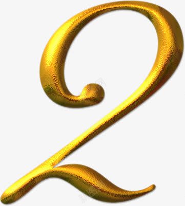 金色2婚礼字母png免抠素材_新图网 https://ixintu.com 图片 婚礼 字母 金色