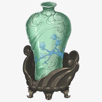创意手绘合成绿色的陶器瓷器png免抠素材_新图网 https://ixintu.com 创意 合成 瓷器 绿色 陶器