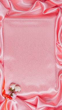 粉色布料材质H5背景背景