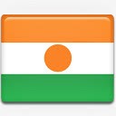 尼日尔国旗国国家标志素材