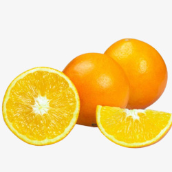 橙子新鲜的橙子脐橙橘色素材