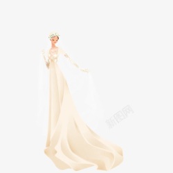 元素婚礼婚纱素材