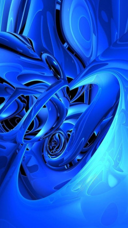 科技感壁纸蓝色科技H5背景高清图片