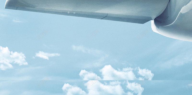 企业文化H5背景jpg设计背景_新图网 https://ixintu.com H5 H5背景 h5 企业文化 大气 天空 航班 蓝色 飞机
