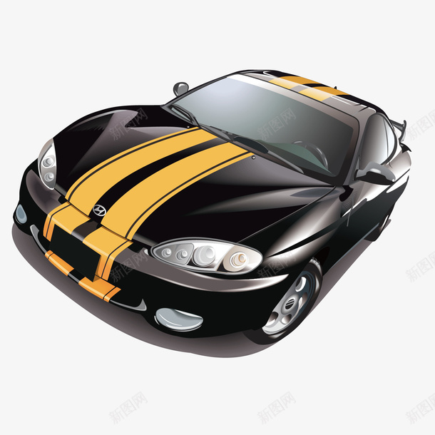 黑色汽车模型png免抠素材_新图网 https://ixintu.com 模型 汽车 黑色