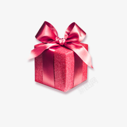 红色打开礼盒情人节红色礼物高清图片