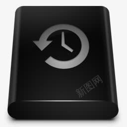 黑色的驱动备份图标图标