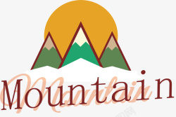 大山logo大山logo矢量图图标高清图片