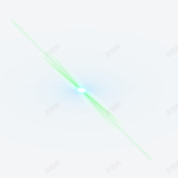 光照png免抠素材_新图网 https://ixintu.com 光效 光源 射线 绿色 装饰