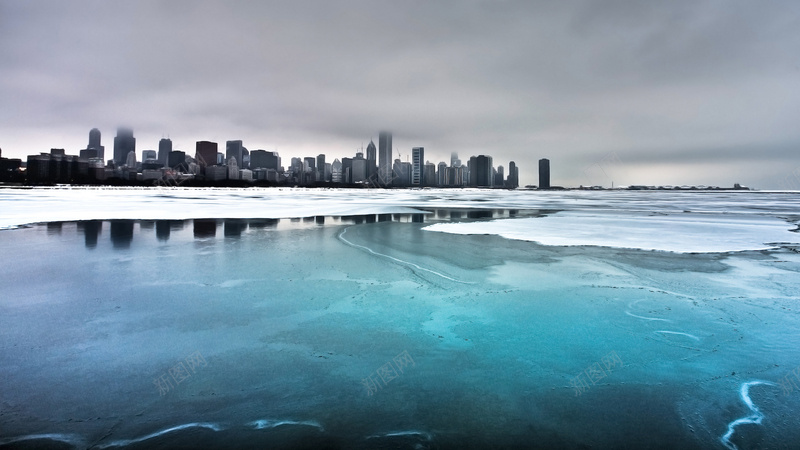 冰上看城市背景模板jpg设计背景_新图网 https://ixintu.com 冰上 城市 远景 海报 背景 摄影 风景