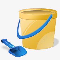 bucket图标png_新图网 https://ixintu.com 水桶