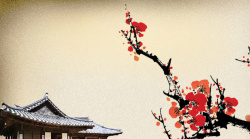 平面龙素材中国风传统建筑背景模板高清图片
