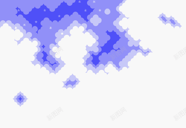 马里奥像素风场景云彩png免抠素材_新图网 https://ixintu.com mario 低像素 动漫蓝天白云图片 游戏背景 蓝天白云 马里奥