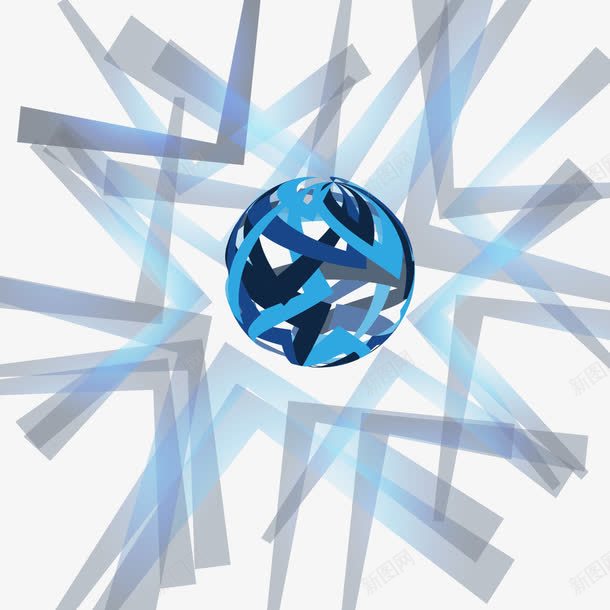 科技纹理和地球png免抠素材_新图网 https://ixintu.com 地球 科技纹理 蓝色科技纹理