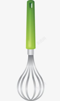 绿色工具叉子素材
