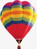 彩色热气球png免抠素材_新图网 https://ixintu.com 旅行 漂浮的热气球 热气球漂浮物 观光旅行