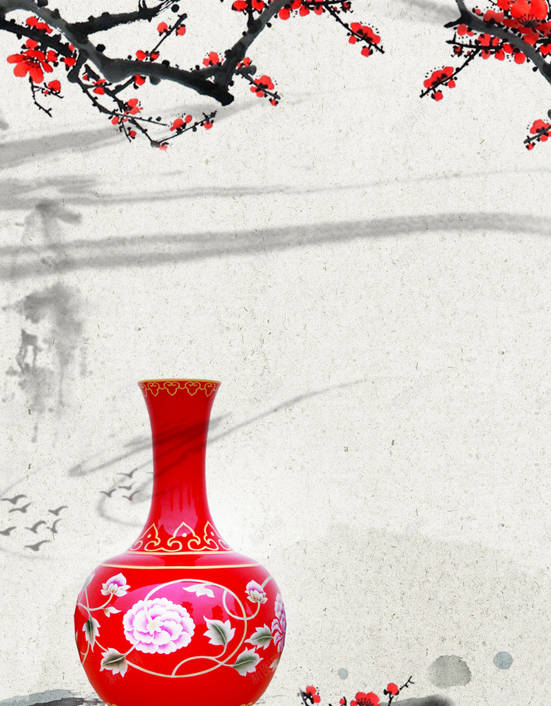 中国风中国红瓷器工艺品jpg设计背景_新图网 https://ixintu.com 陶瓷 青花瓷 瓷器 青花瓷器 陶瓷文化 中国风中国红瓷器工艺品 花瓶 陶瓷花瓶