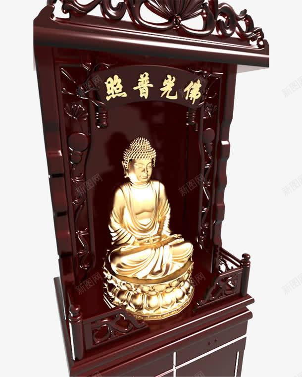 佛光普照psd免抠素材_新图网 https://ixintu.com 3D 佛 佛光 佛光普照