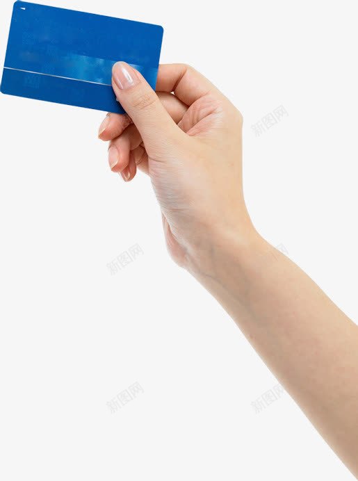 拿着蓝卡的手png免抠素材_新图网 https://ixintu.com 产业链 宣传 手 蓝卡 资金