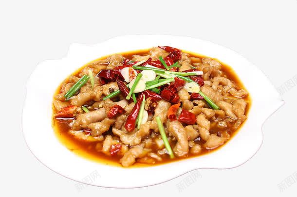 水煮肉筋png免抠素材_新图网 https://ixintu.com 中华美食 传统美食 美味熟菜 餐饮美食