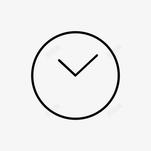 时钟时间现在图标svg_新图网 https://ixintu.com hud 手表 时钟 时间 现在 线路