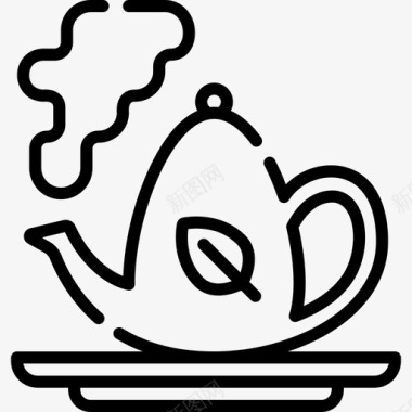 茶壶秋92直形图标图标