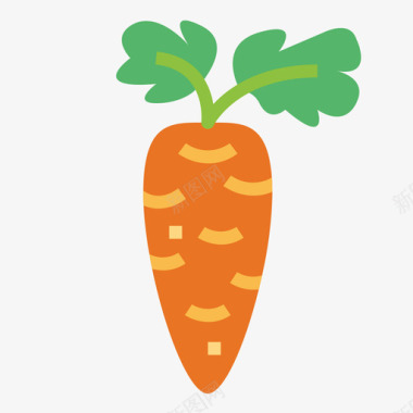 胡萝卜素食19平的图标图标