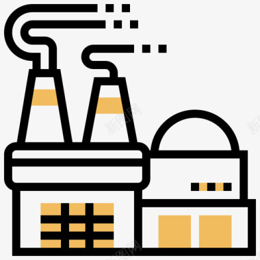 黄影市61号工厂图标图标