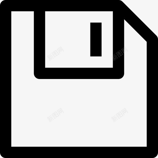 磁盘设备47线性图标svg_新图网 https://ixintu.com 磁盘 线性 设备