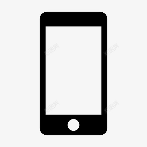 iphoneiphonex手机图标svg_新图网 https://ixintu.com iphone 手机 智能